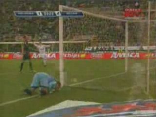 Beckam first Goal for Milan Bologna1 - 4 AC Milan