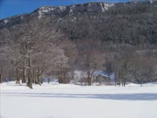 Balade raquette sur la  montagne d’Echaillon 26 Drôme