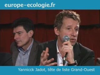 Voeux d'Europe Ecologie - sur la croissance verte et le gree