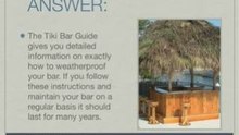 Building a Tiki Bar : Can it withstand snow and ice?
