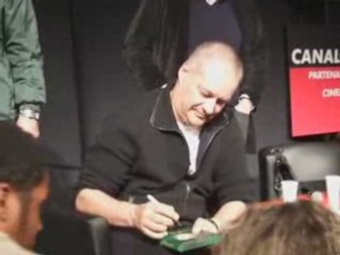 Salon du cinéma tournage 2009 ESRA + Jean -Pierre Jeunet