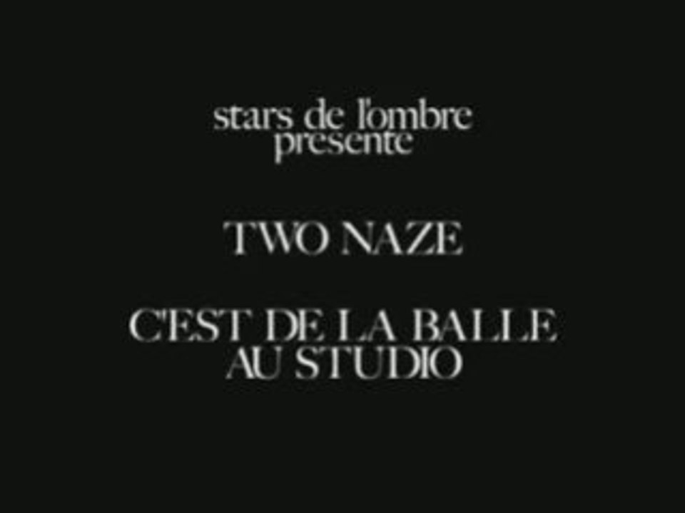 Two-Naze - 01 Part - (Studio, Projets, Travail, Grafitti)...
