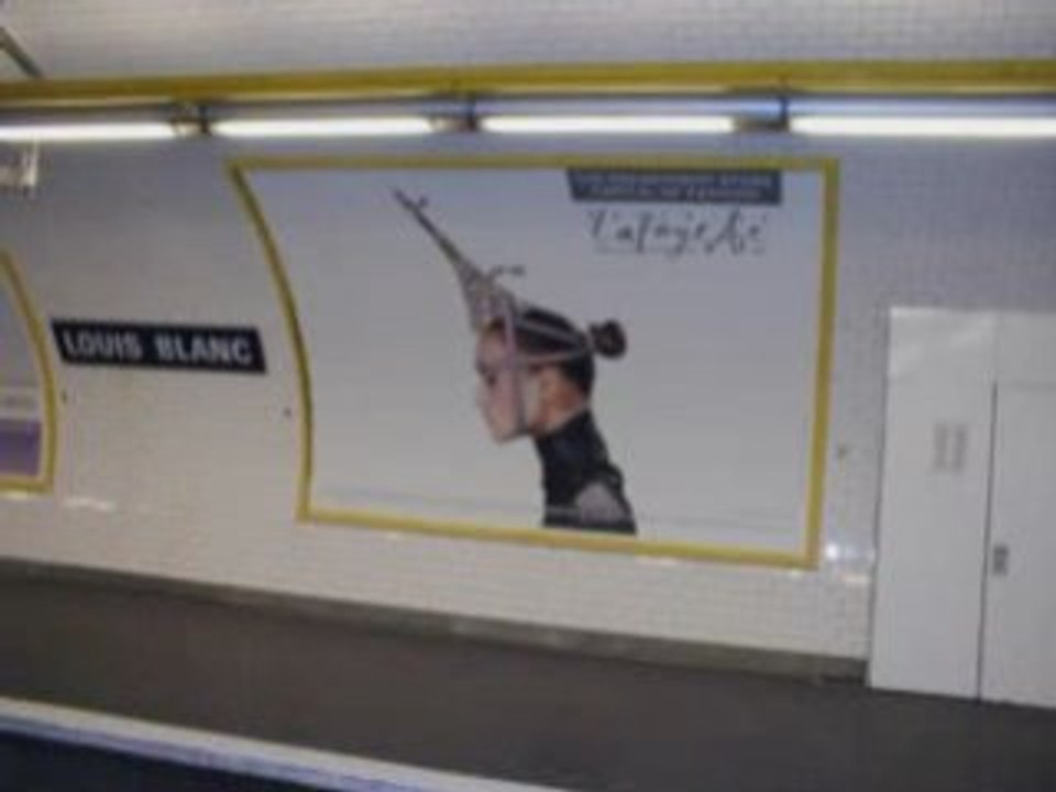 Paris -le métro