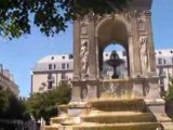 Paris-Les halles-Des saints innocents à st Eustache