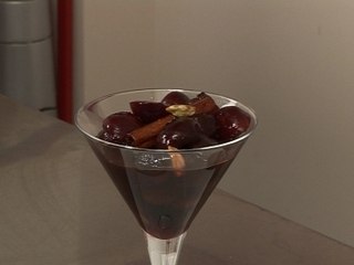 Poêlée de cerises au caramel