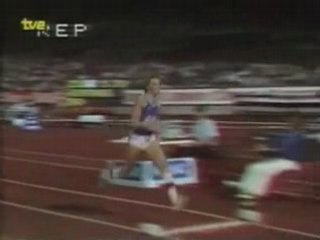 Athlé saut longueur féminin Heike Dreschler 7m39