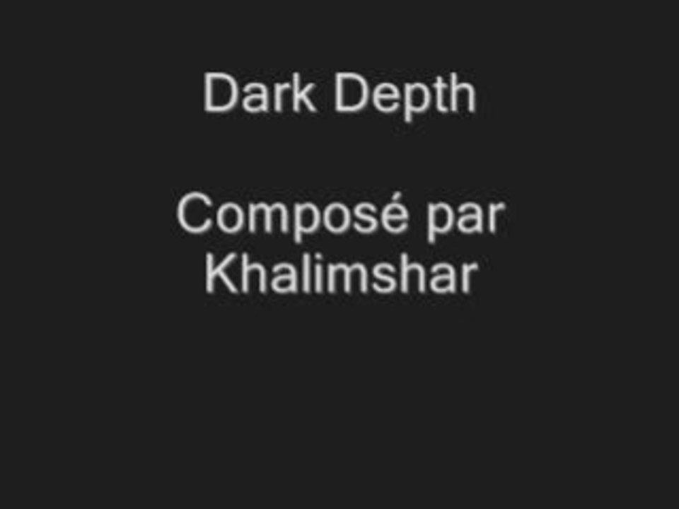 [Compo Metal] Dark Depth