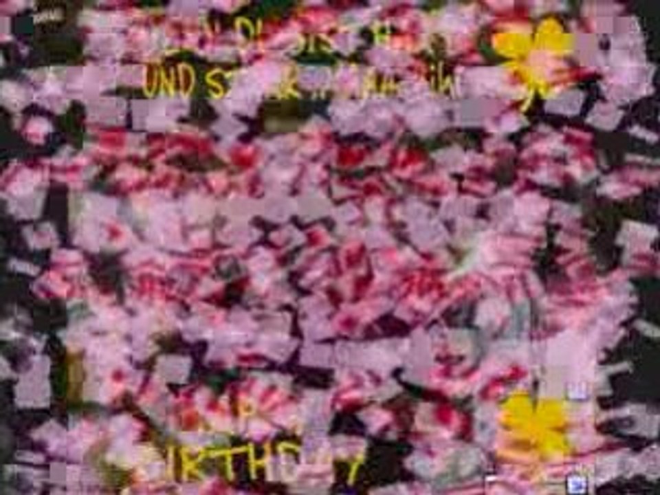 HAPPYBIRTHDAY GUTER FREUND :)))