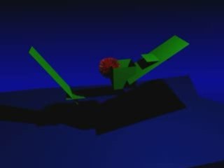 balle rebondissante blender