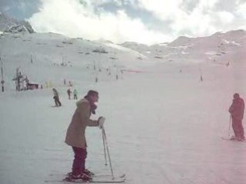 Premières glissades...