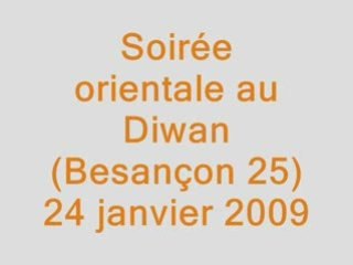 Le Diwan soirée 24 janv. 2009