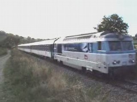 TRAIN DE PELERINS LAISSAC ET SEVERAC