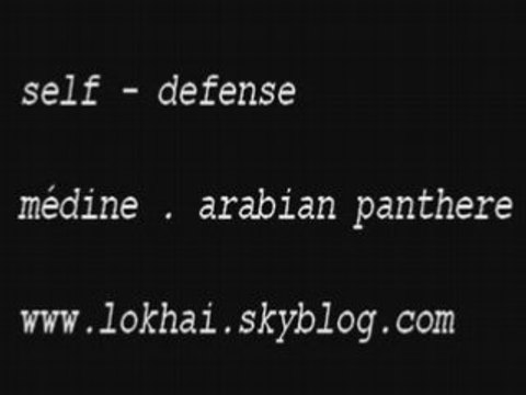 medine self defense arabian panthers [ exclu ]