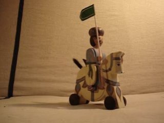 Boite à musique - Cavalier maure (Scatt'a Musica)