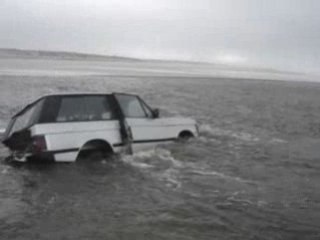 4X4 plage de treogat  25-01-09