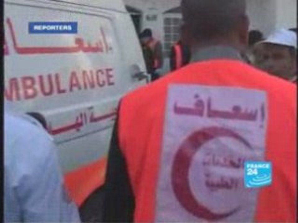 Ambulancier à Gaza
