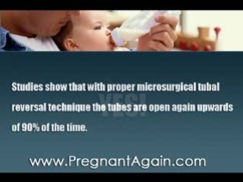 tube reversal, tubaligation reversed, tubes untied