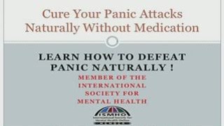 Stop Anxiety Cure Panic Attacks Naturally