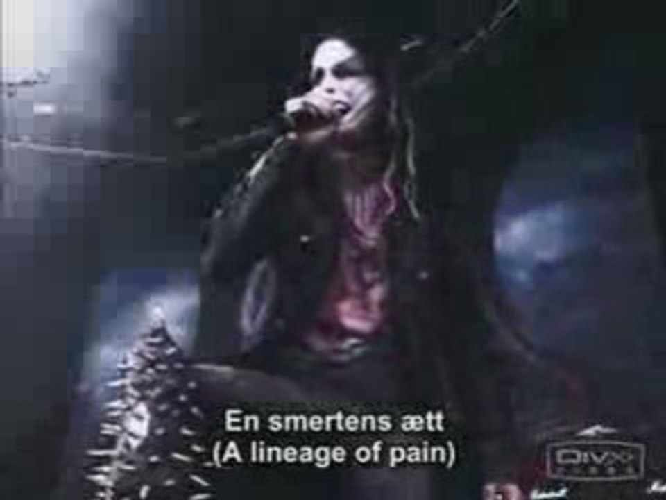 Dimmu Borgir - Vredesbyrd live with subtitles