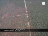 Conséquences de la tempête sur les Landes en France