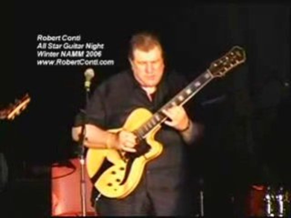 Robert Conti @ All Star Guitar Night