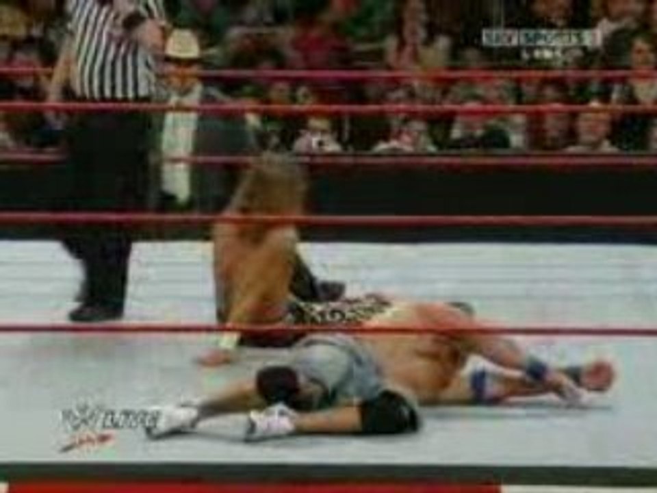 WWE Raw 26/01 - Partie 7 - John Cena vs Shawn Micheals (Fin)
