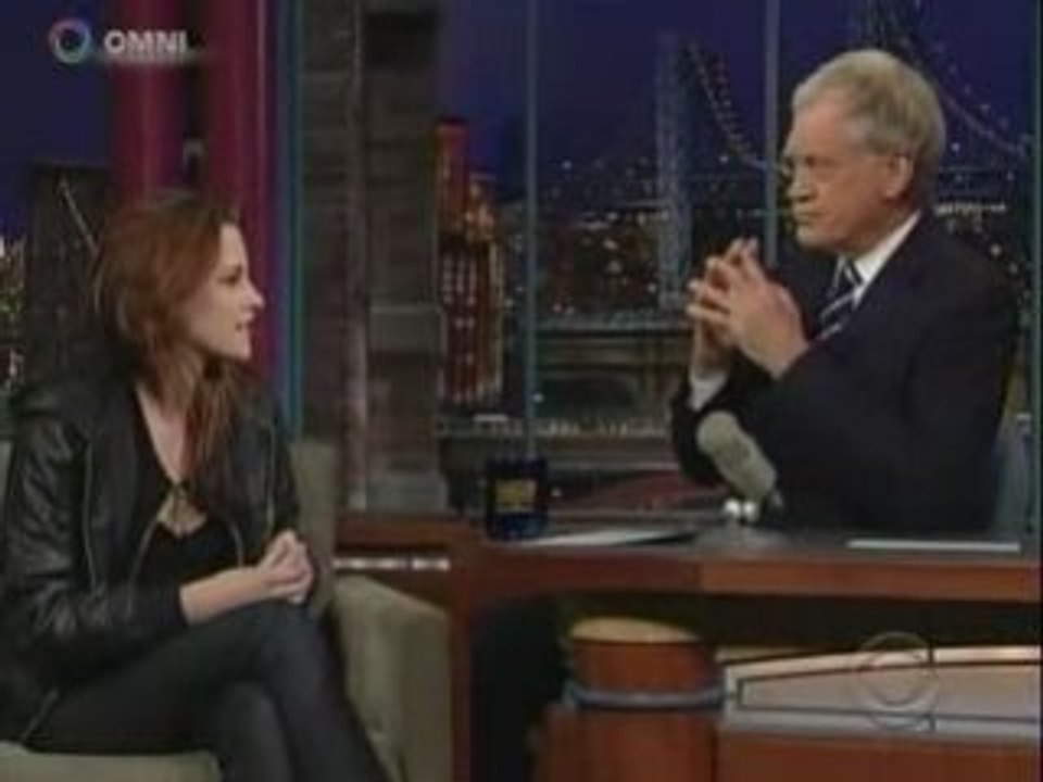Kristen Stewart - Late show