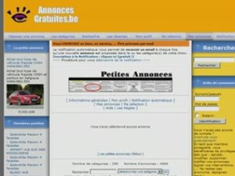 Annonces gratuites en belgique