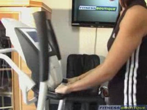 Vélo elliptique KETTLER - SATURA E EXT BLANC ANTHRACITE