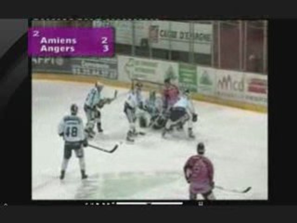 Amiens 7-3 Angers ligue magnus résumé du 17 01 09