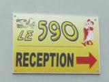 Guadeloupe : La salle de reception le 590 à Jarry