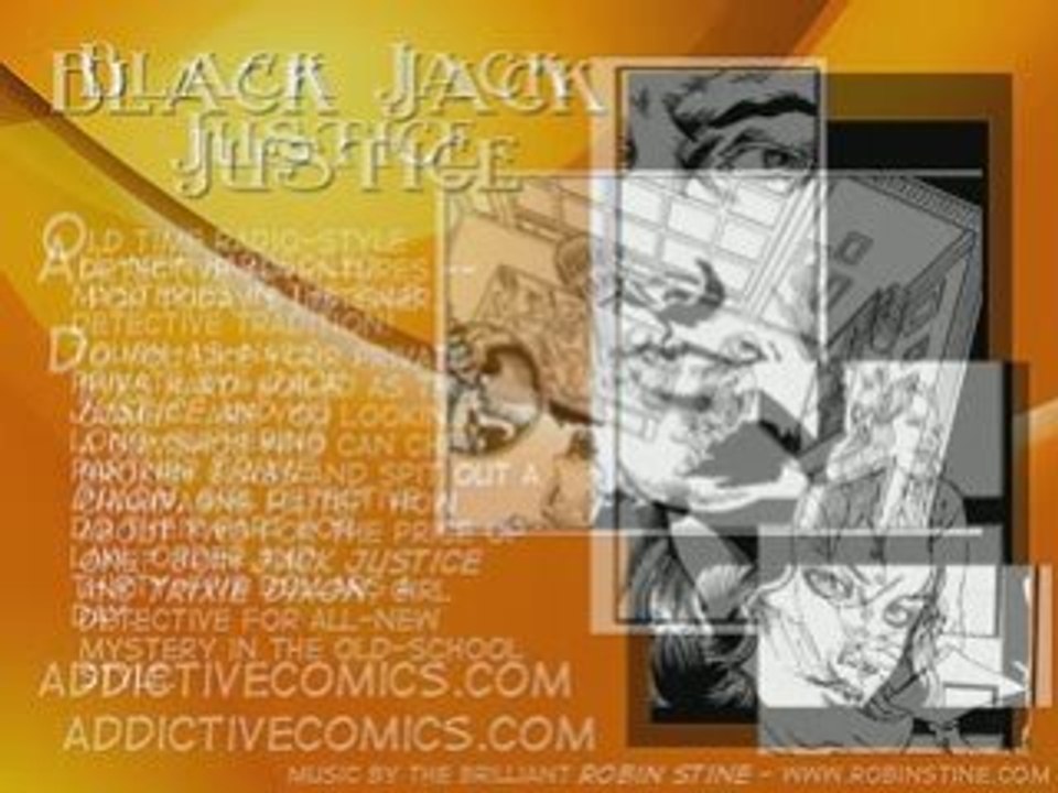 "New" Old Time Radio Detective Black Jack Justice is a Comic