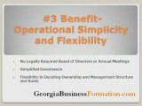 LLC in Georgia- Benefits to Georgia Businesses