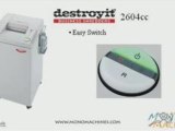 Destroyit 2604 cc Paper Shredder Tour