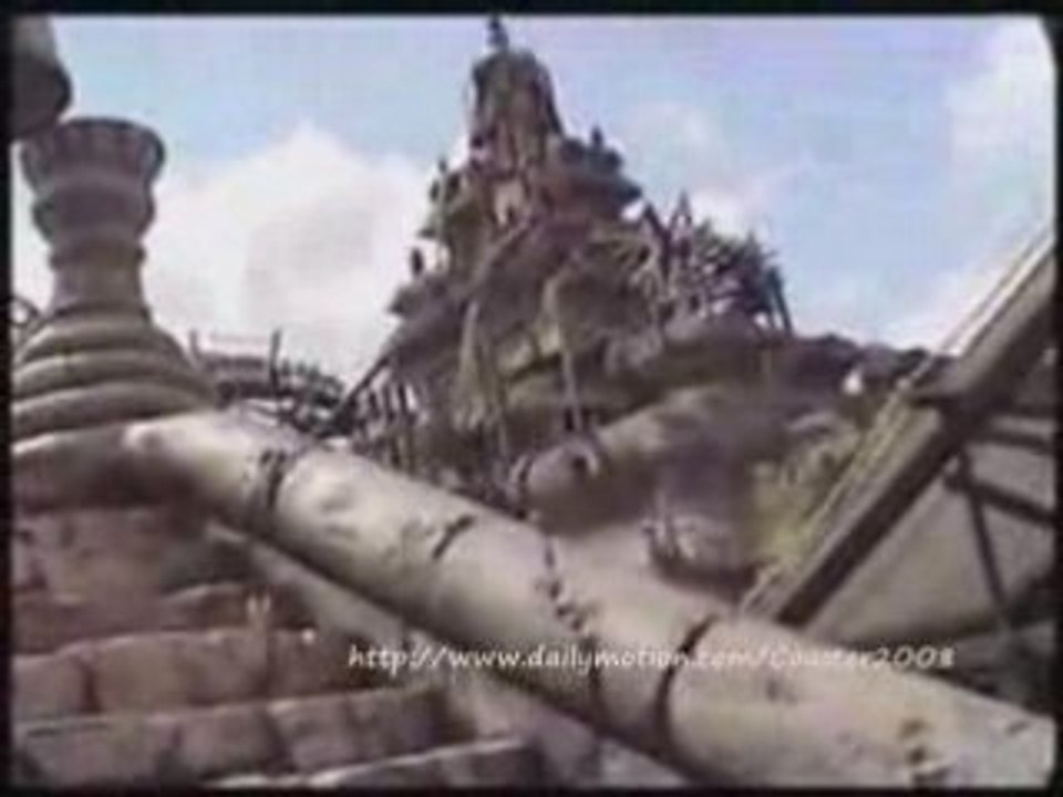 Indiana Jones Le temple du péril (envers On Offride) Disney