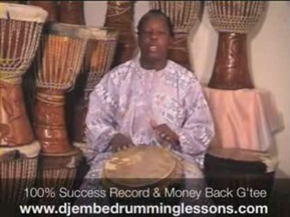 Djembe Drumming Lessons. Learn Quickly with Master Drummer