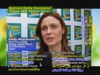 VEGGIE ELITE Actress Emily Deschanel,Vegan and Animal Lover