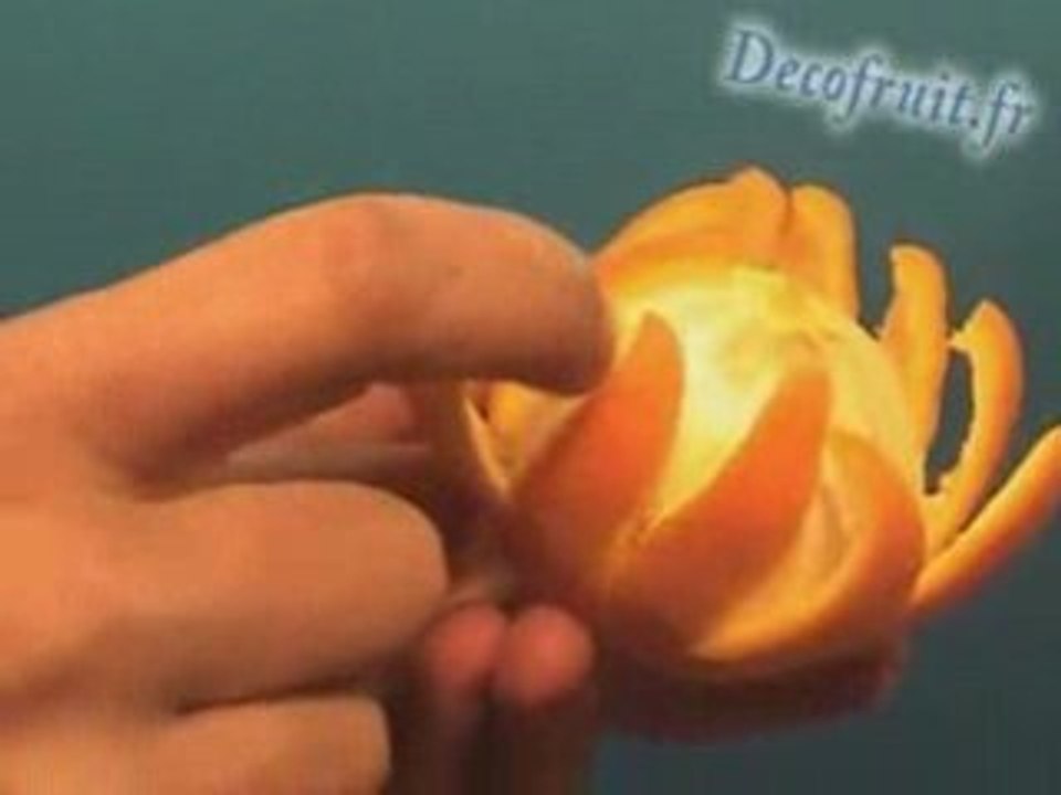 Soleil d'orange