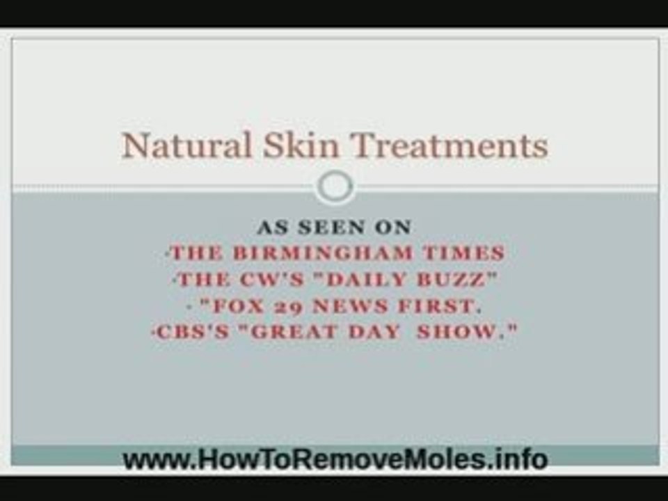 How To Remove Moles And Skin Tags Naturally