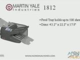 Martin Yale 1812 Variable Speed Auto Paper Folder - Tour