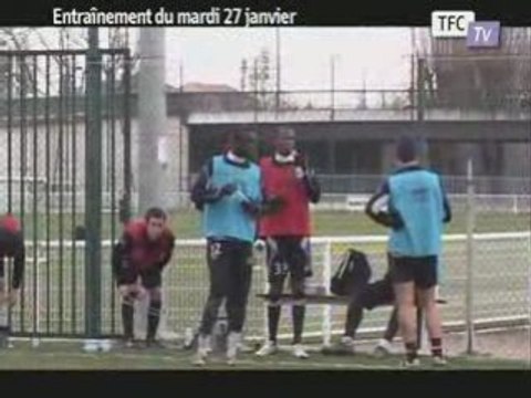 Entrainement du mardi 27 Janvier.