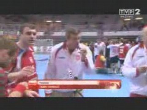 Ostanie minuty meczu Polska - Norwegia