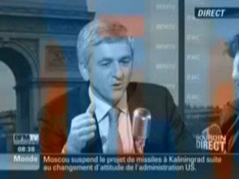 Hervé Morin Invité de JJ Bourdin (RMC Infos - BFM TV)