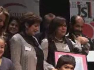 Remise du prix version femina à Ouafa Mockbel