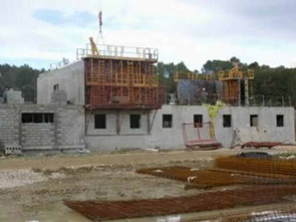 St Joseph Pierre Rouge - chantier au 27jan 2009