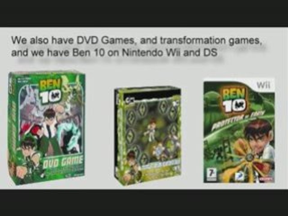 Ben 10 Alien Force Toys