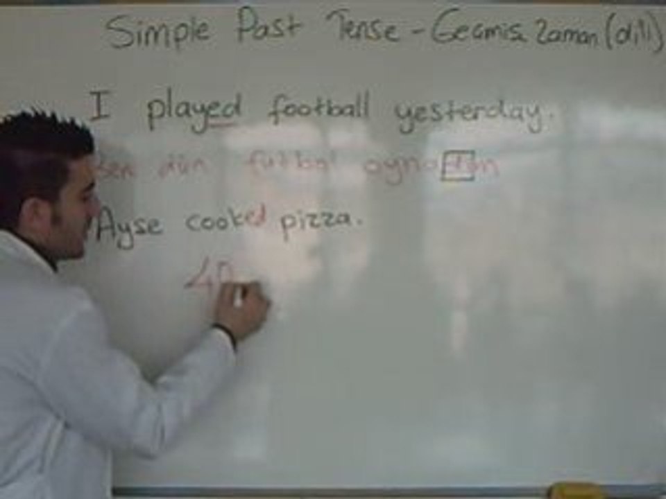 Simple Past Tense - Geçmiş Zaman_0001