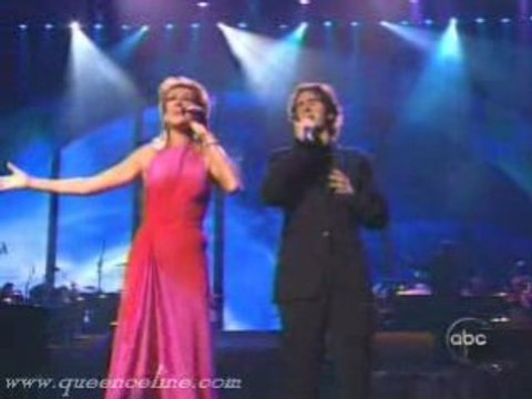 Celine dion and Josh groban live - the prayer