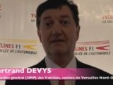 Bertrand DEVYS soutient Yvelines F1