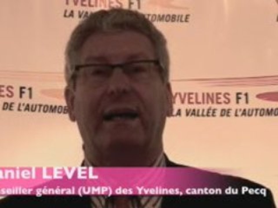 Daniel LEVEL soutient Yvelines F1